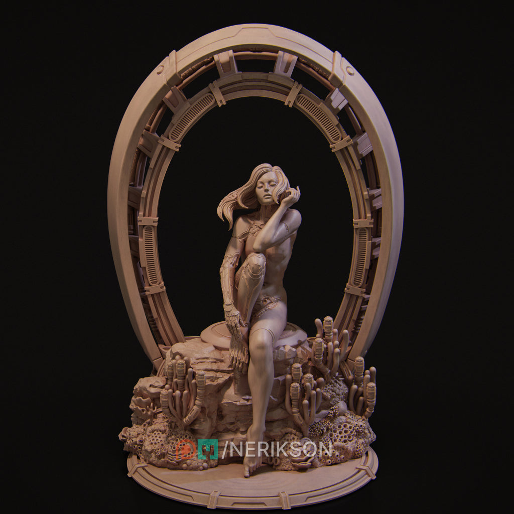 My Identity | Garage Resin Kit Statue | D&D TTRPG Fantasy | Nerikson