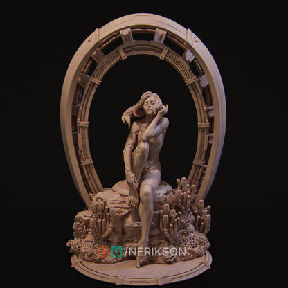 My Identity | Garage Resin Kit Statue | D&D TTRPG Fantasy | Nerikson