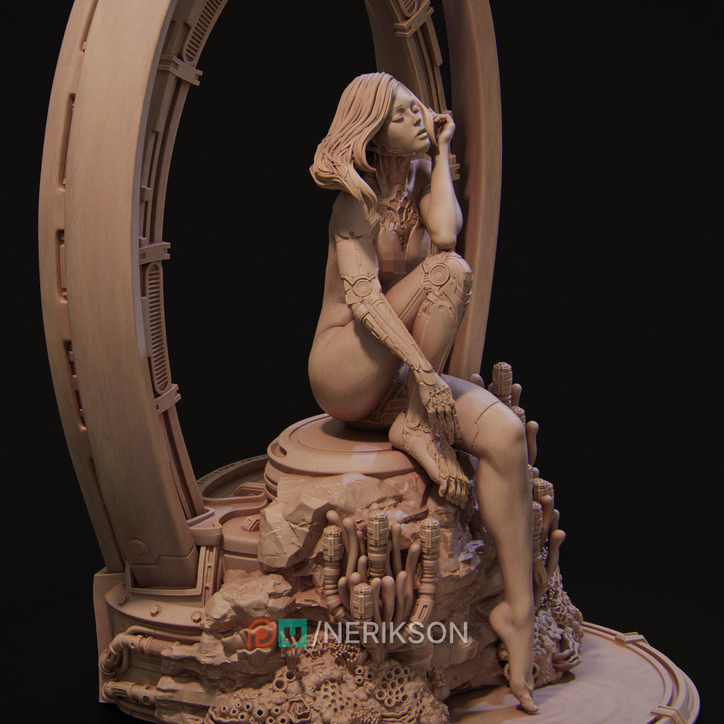 My Identity | Garage Resin Kit Statue | D&D TTRPG Fantasy | Nerikson