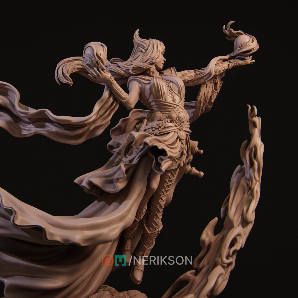 The Price of Magic | Garage Resin Kit Statue | D&D TTRPG Fantasy | Nerikson
