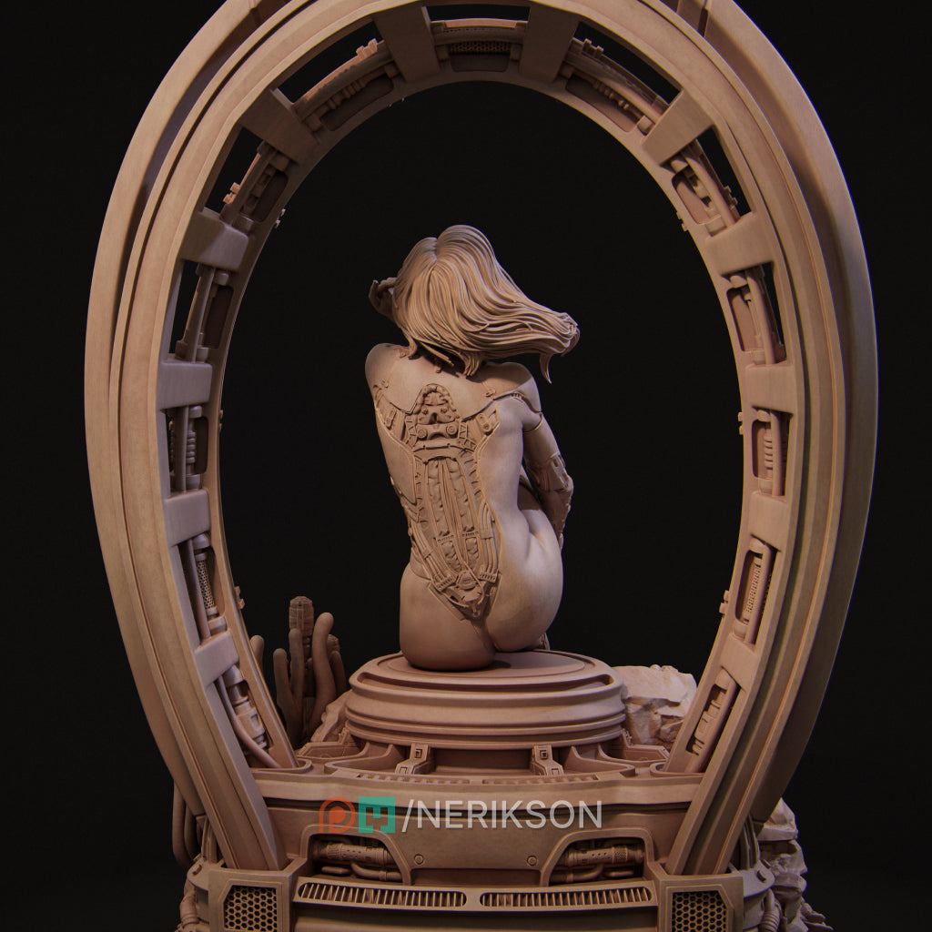 My Identity | Garage Resin Kit Statue | D&D TTRPG Fantasy | Nerikson