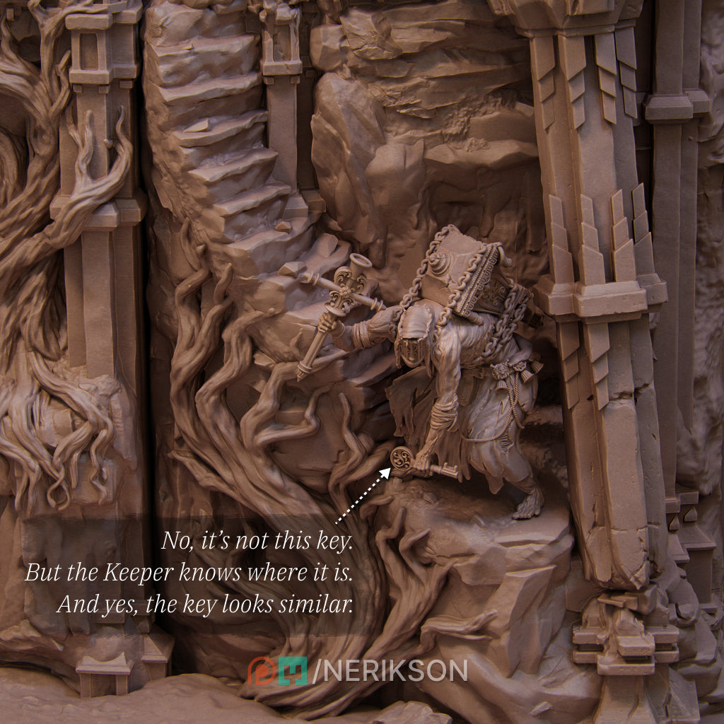 Book Nook - The Shattered King Fantasy Scene | Nerikson