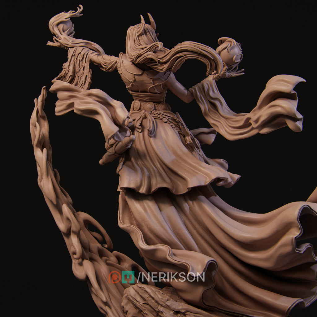 The Price of Magic | Garage Resin Kit Statue | D&D TTRPG Fantasy | Nerikson