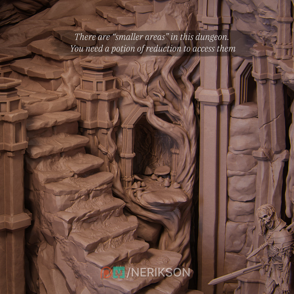 Book Nook - The Shattered King Fantasy Scene | Nerikson