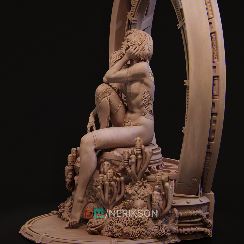 My Identity | Garage Resin Kit Statue | D&D TTRPG Fantasy | Nerikson