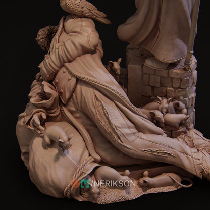 Plague Doctor | Garage Resin Kit Statue | D&D TTRPG Fantasy | Nerikson