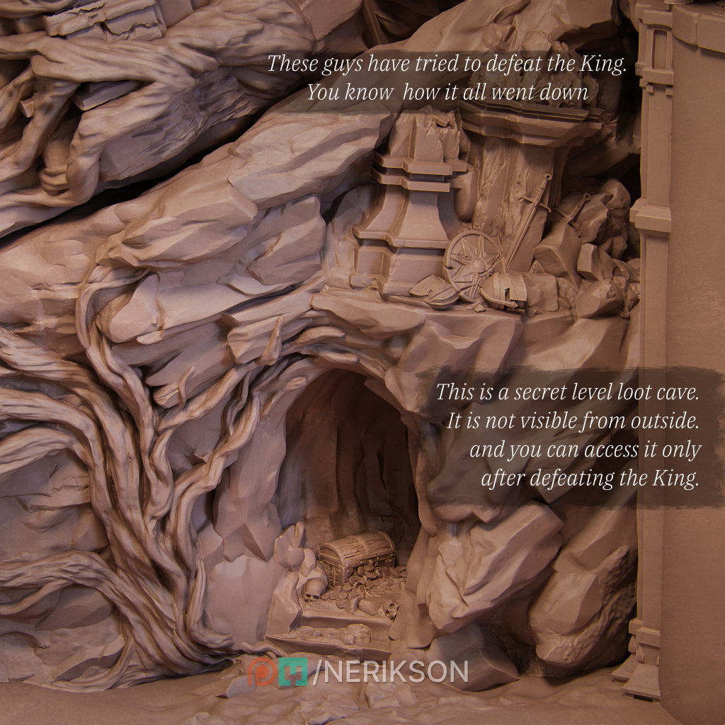 Book Nook - The Shattered King Fantasy Scene | Nerikson