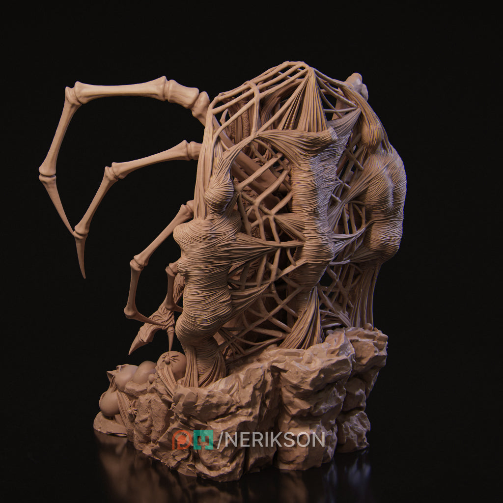 Spider Queen | Garage Resin Kit Statue | D&D TTRPG Fantasy | Nerikson