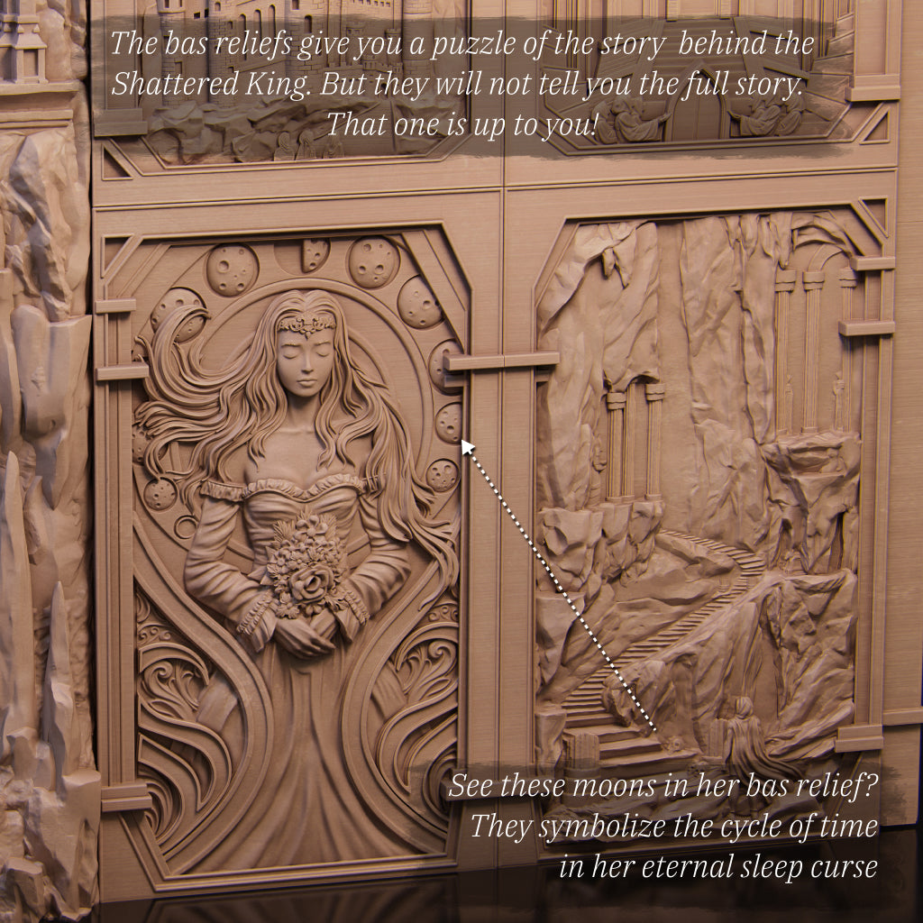 Book Nook - The Shattered King Fantasy Scene | Nerikson