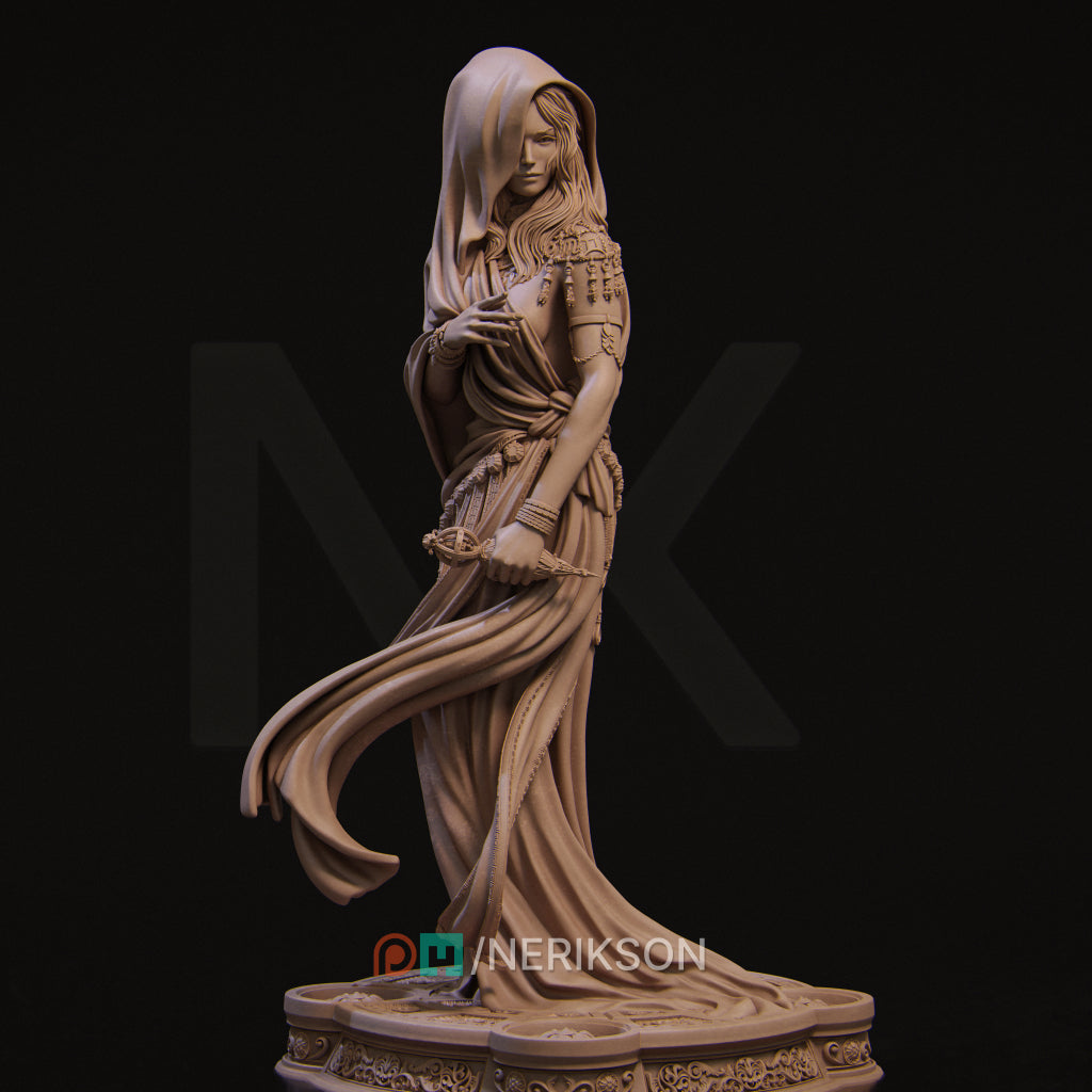 The Moirai, The Fates, Diorama | Garage Resin Kit Statue | D&D TTRPG Fantasy | Nerikson