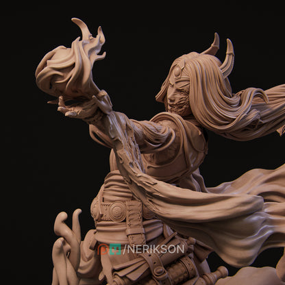 The Price of Magic | Garage Resin Kit Statue | D&D TTRPG Fantasy | Nerikson