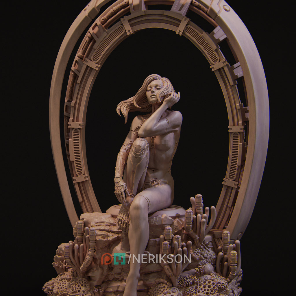 My Identity | Garage Resin Kit Statue | D&D TTRPG Fantasy | Nerikson