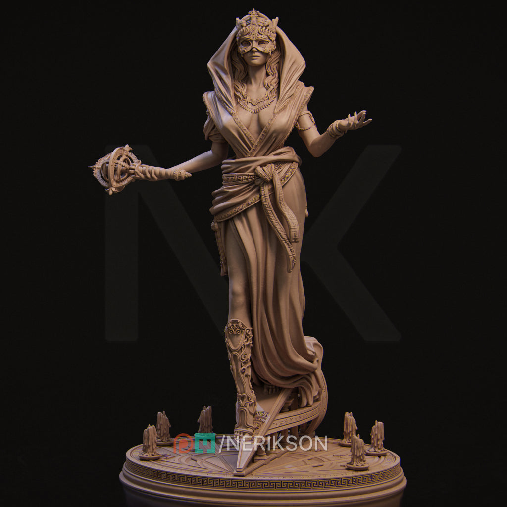The Moirai, The Fates, Diorama | Garage Resin Kit Statue | D&D TTRPG Fantasy | Nerikson