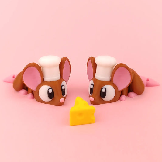 Flexi Chef Mouse | 3DGOB - Tattles Told 3D
