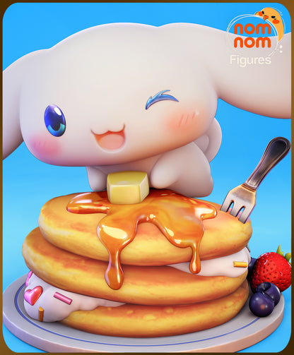 Cinamoroll Chibi Sugar Stack Sweetie resin garage kit figure by Tattles Told 3D, featuring adorable anime-inspired design.