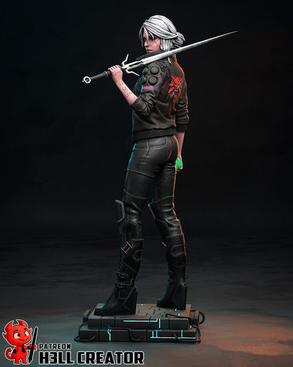 1:10 Cyber Rebel Swallow | Resin Garage Kit Figure Game Fan Art | h3LL creator