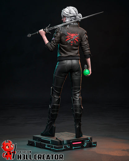 1:10 Cyber Rebel Swallow | Resin Garage Kit Figure Game Fan Art | h3LL creator