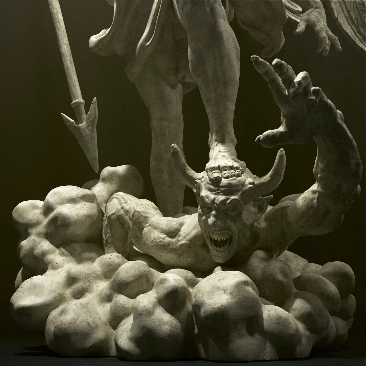 1:12 Archangel | Resin Garage Kit Figure Angel | CA 3D Studios