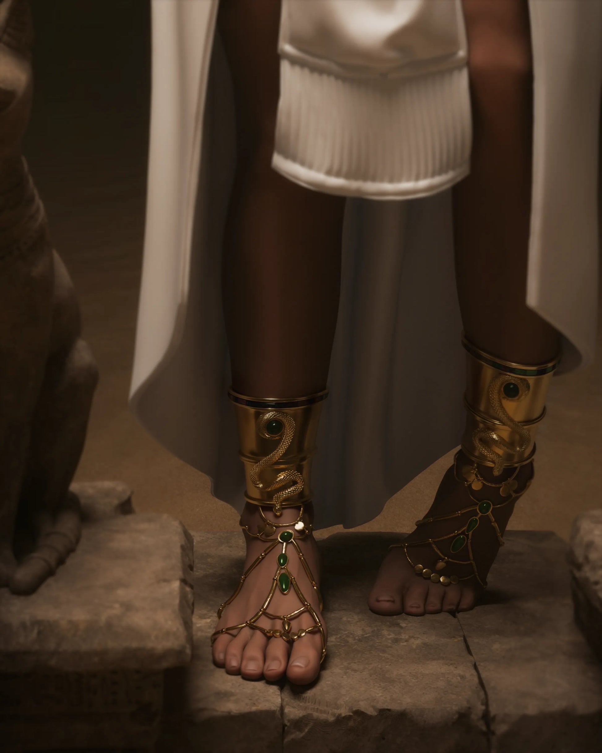 1:12 Cleopatra | Resin Garage Kit Figure Historical Person | CA 3D Studios