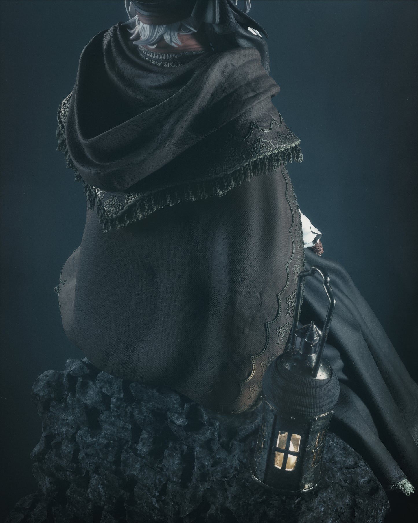 1:12 The Quiet Caretaker | 3D Printed Resin Garage Kit Figure | CA 3D Studios