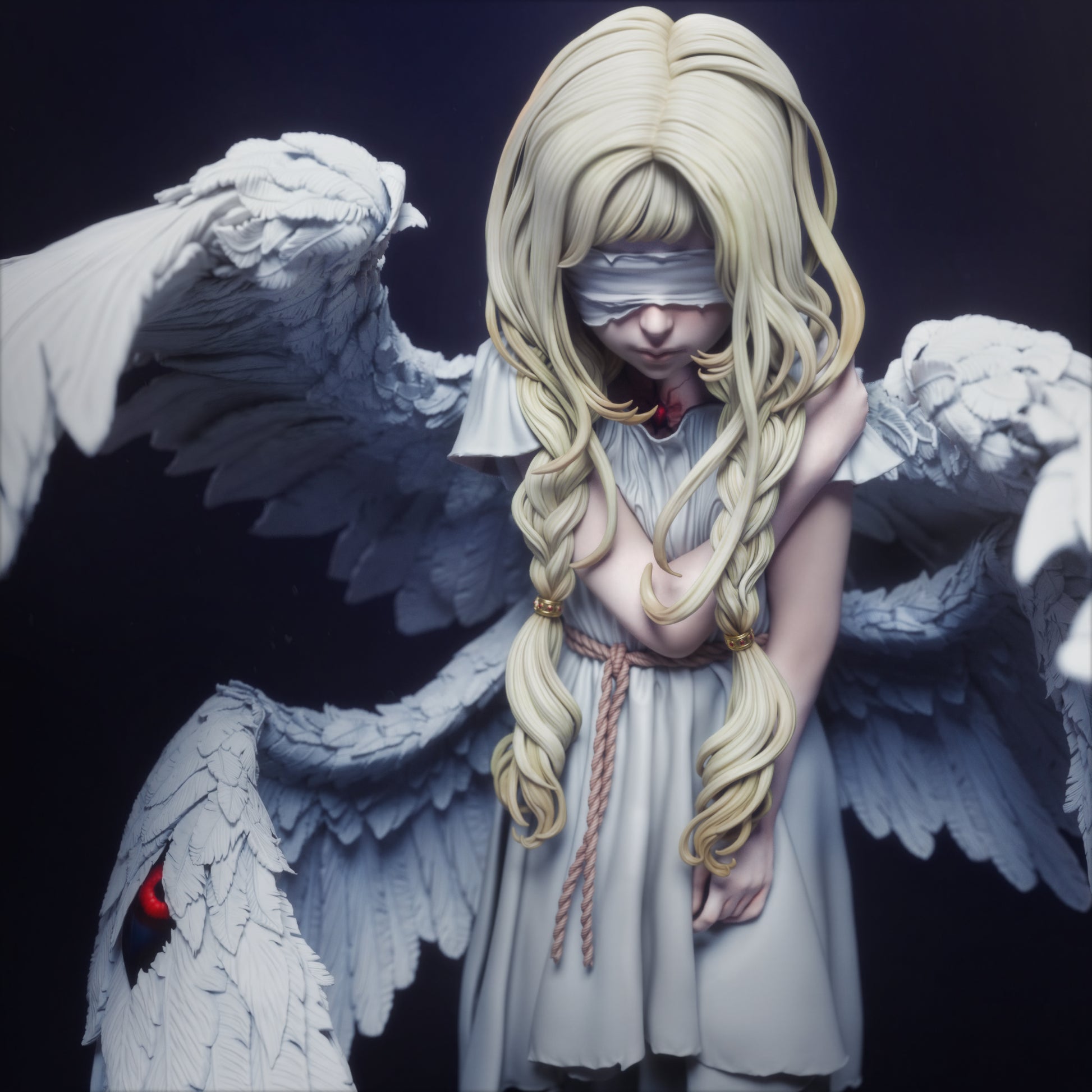 1:12 Little Angel, Seraphim | Resin Garage Kit Mythology | CA 3D Studios