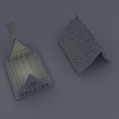 Coffin Maker | 28mm Scale | D&D TTRPG Playable 3D Printed Building Terrain Scenery | MiniatureLand