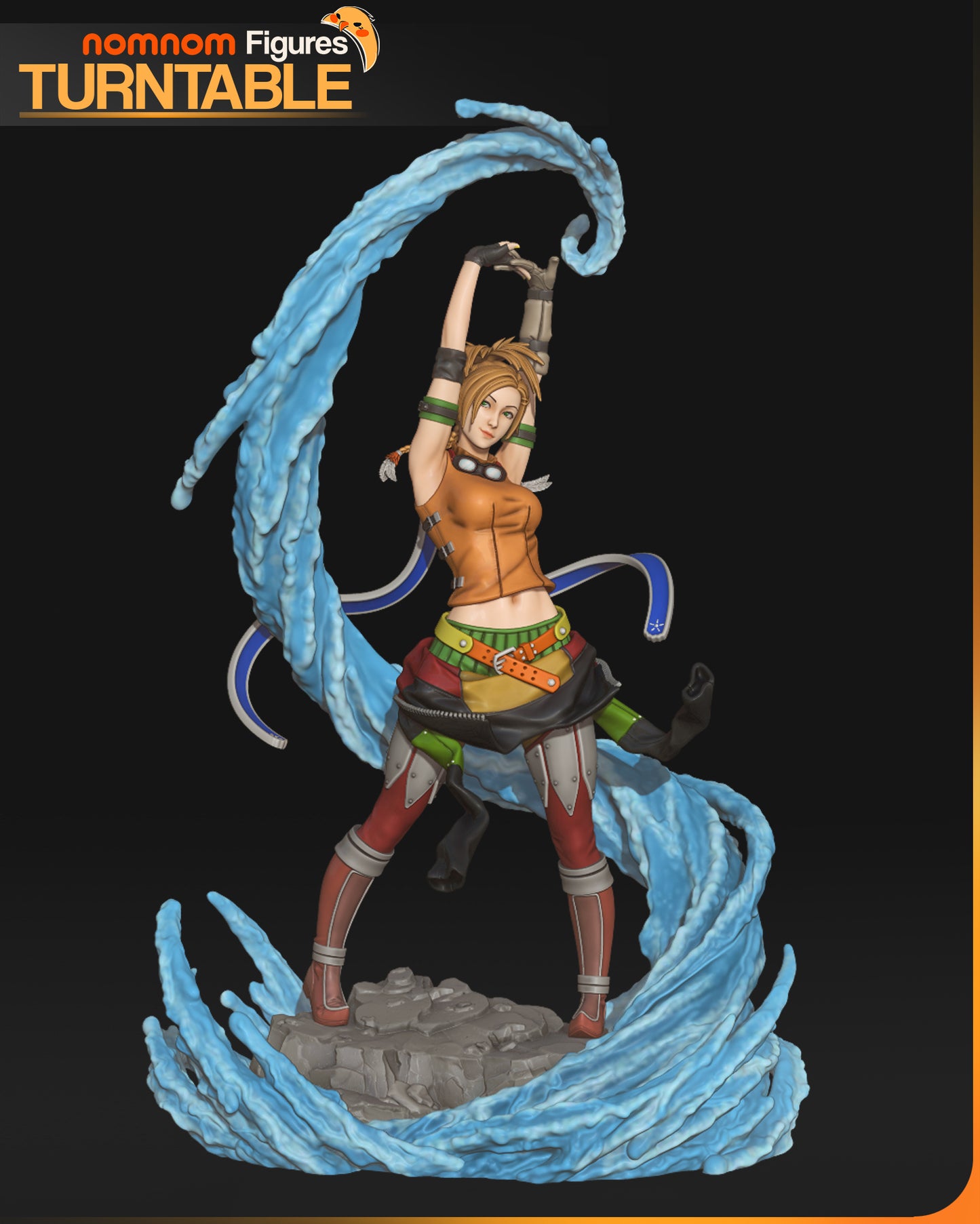 Agile Tech Fighter | Resin Garage Kit Figure Fan Art | Nomnom Figures