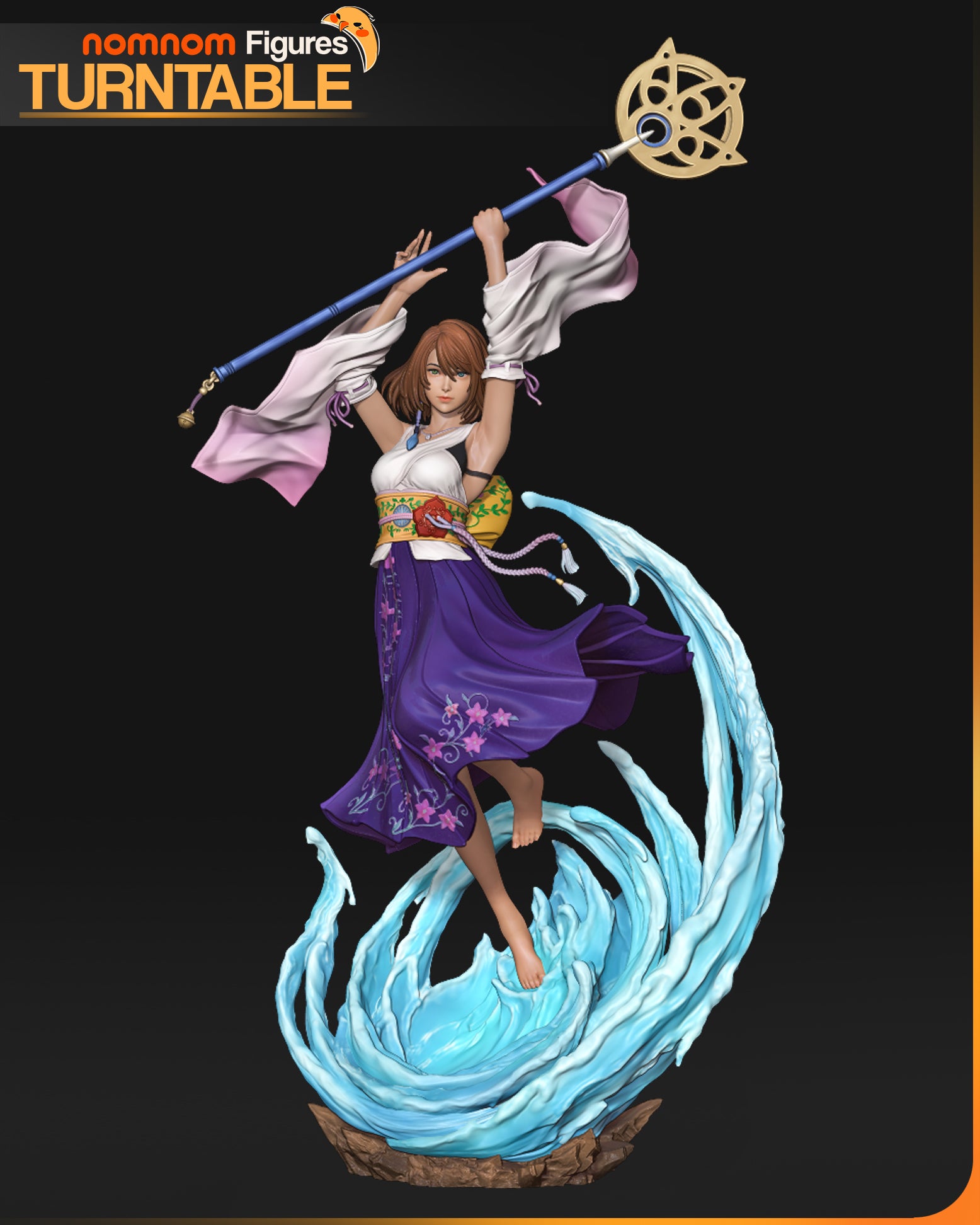 Pretty Summoner | Resin Garage Kit Figure Fan Art | Nomnom Figures