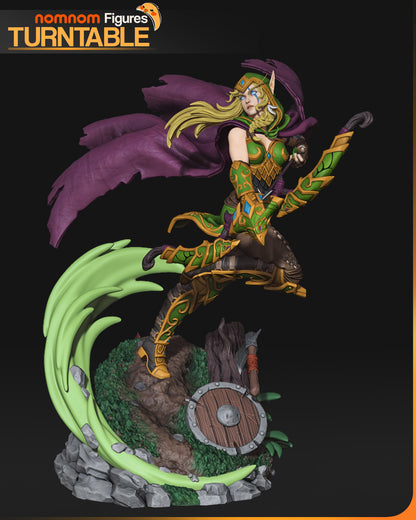 1:10 Emerald Sentinel | Resin Garage Kit Figure Fan Art | Nomnom Figures