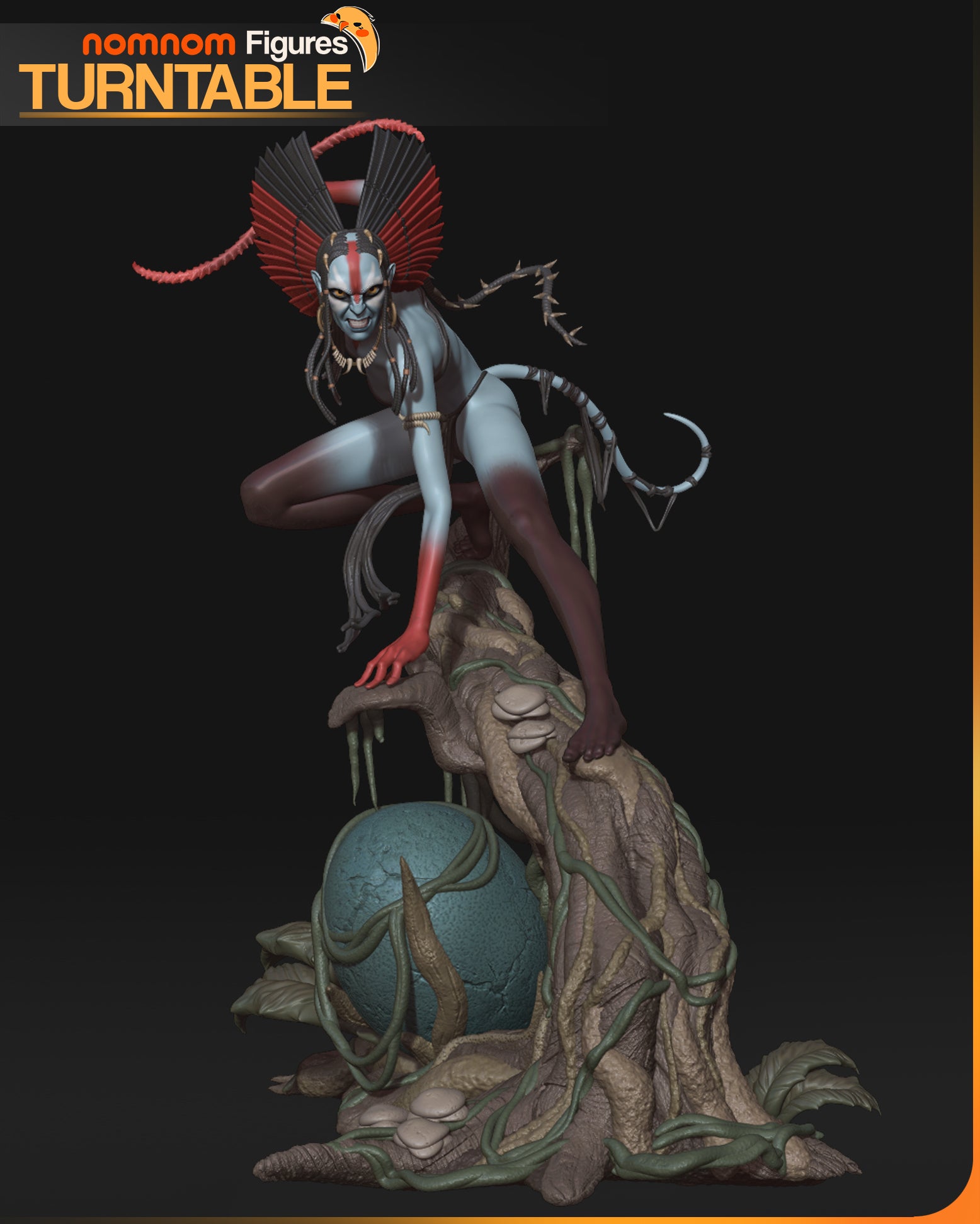 The Huntress | Resin Garage Kit Figure Fan Art | Nomnom Figures