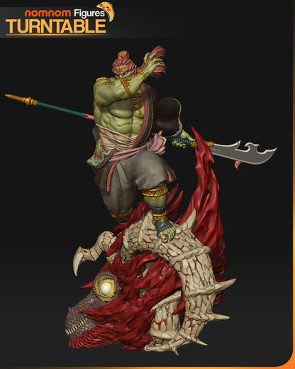 1:10 Calamity's King | Resin Garage Kit Figure Fan Art | Nomnom Figures