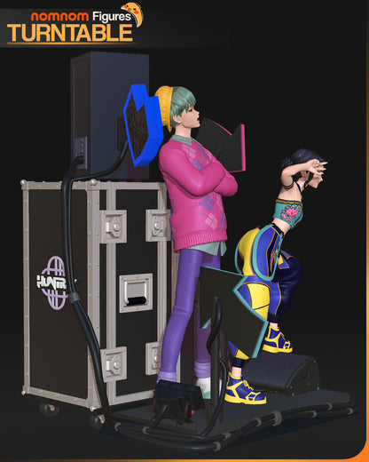 Opposing Flows | Resin Garage Kit Figure Fan Art | Nomnom Figures