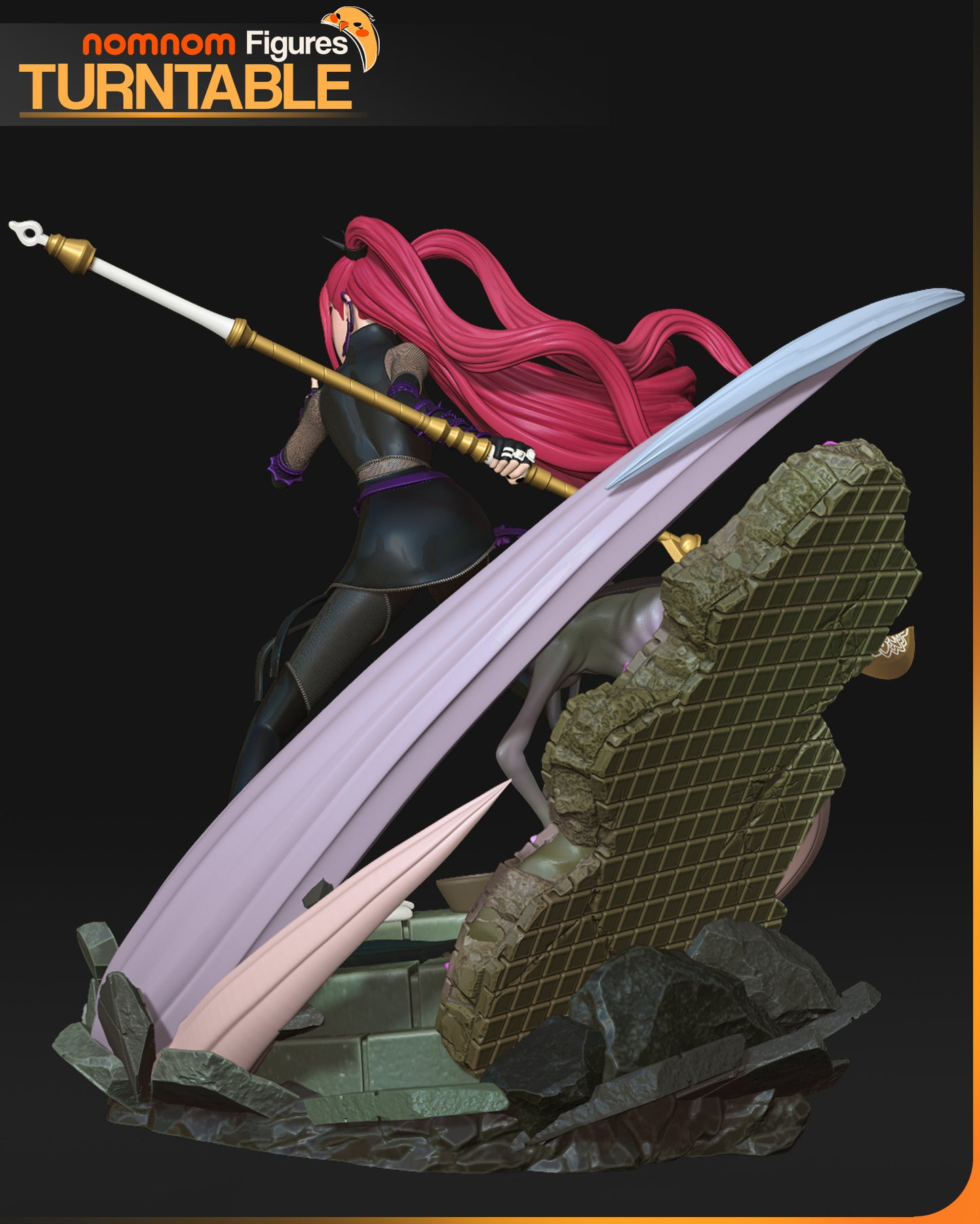 Demon Hunter | Resin Garage Kit Figure Fan Art | Nomnom Figures