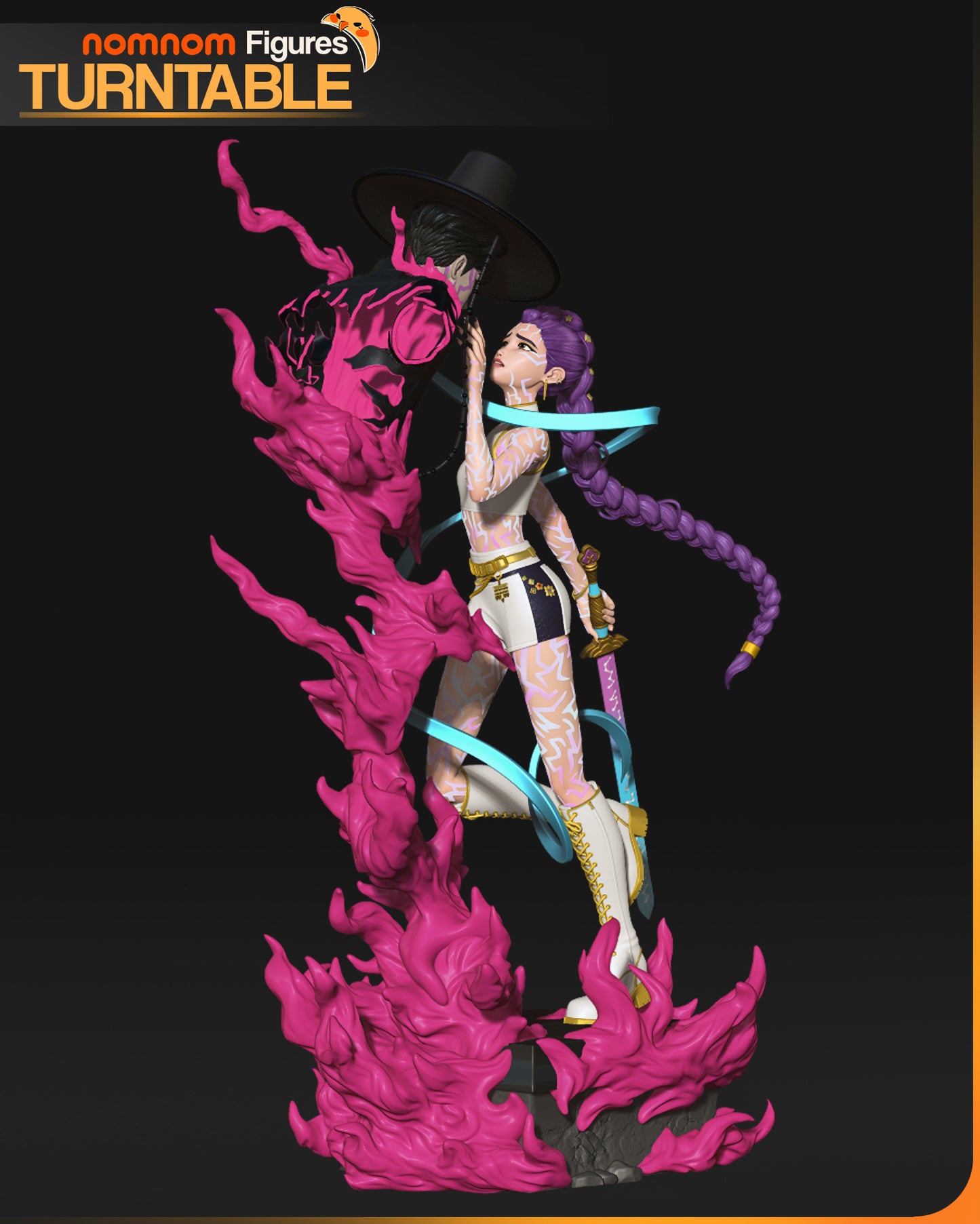 1:10 We Could Be Free | Resin Garage Kit Figure Fan Art | Nomnom Figures