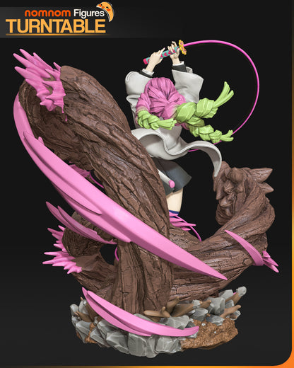 Whip Blade Warrior | Resin Garage Kit Figure Fan Art | Nomnom Figures