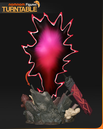 Half-Demon Heroine | Resin Garage Kit Figure Fan Art | Nomnom Figures