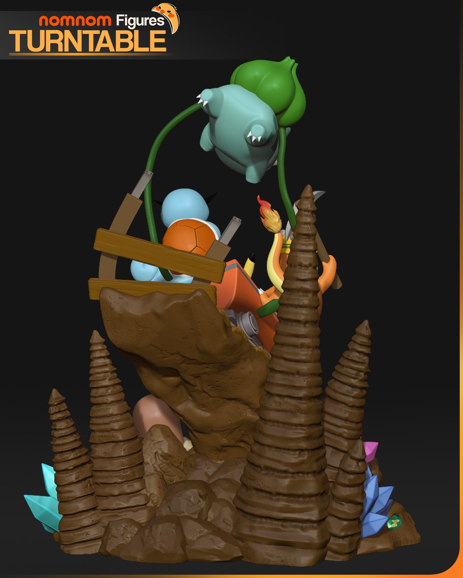 Starter Squad | Resin Garage Kit Figure Fan Art | Nomnom Figures