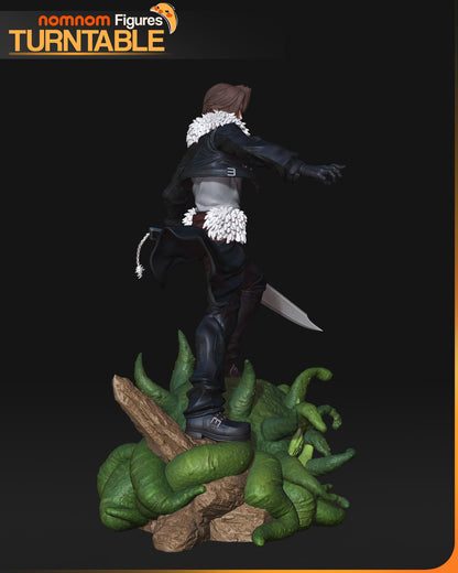 Brooding Combatant | Resin Garage Kit Figure Fan Art | Nomnom Figures