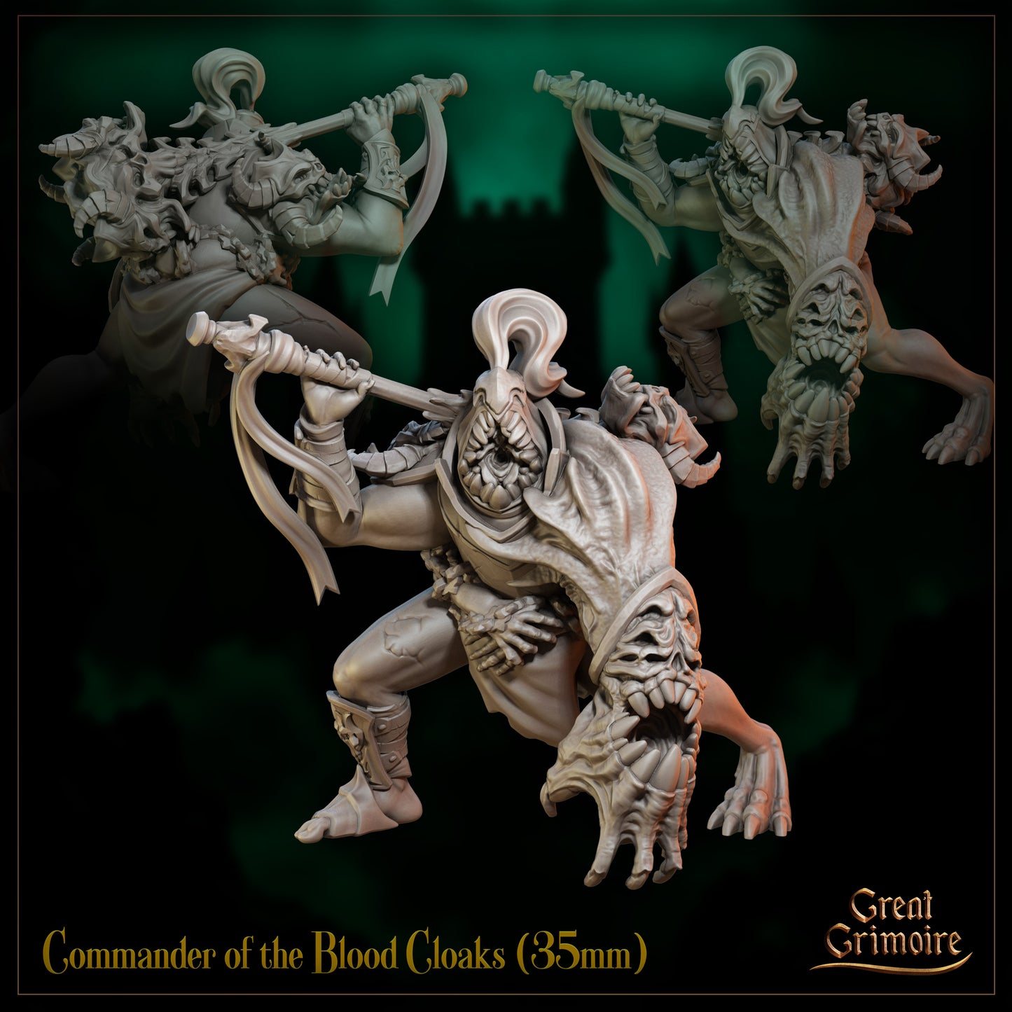 Cursed Bastion | Tabletop Gaming Miniatures Collection | Great Grimoire