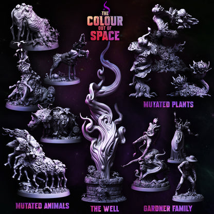 The Colour Out of Space Collection | Lovecraft D&D Cosmic Horror Fantasy | NS Miniatures