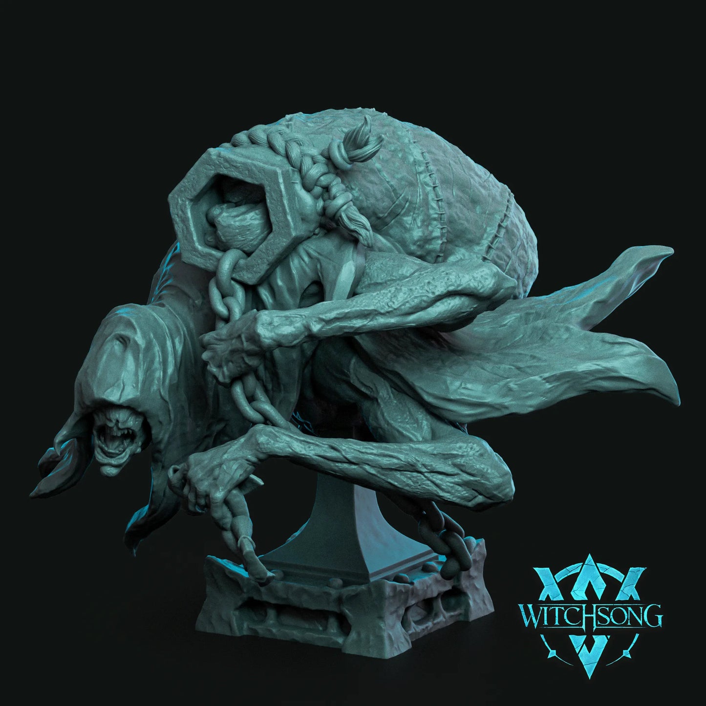 Corpse Harvester | Mini or Bust | Monster Miniature Statue | Witchsong Miniatures