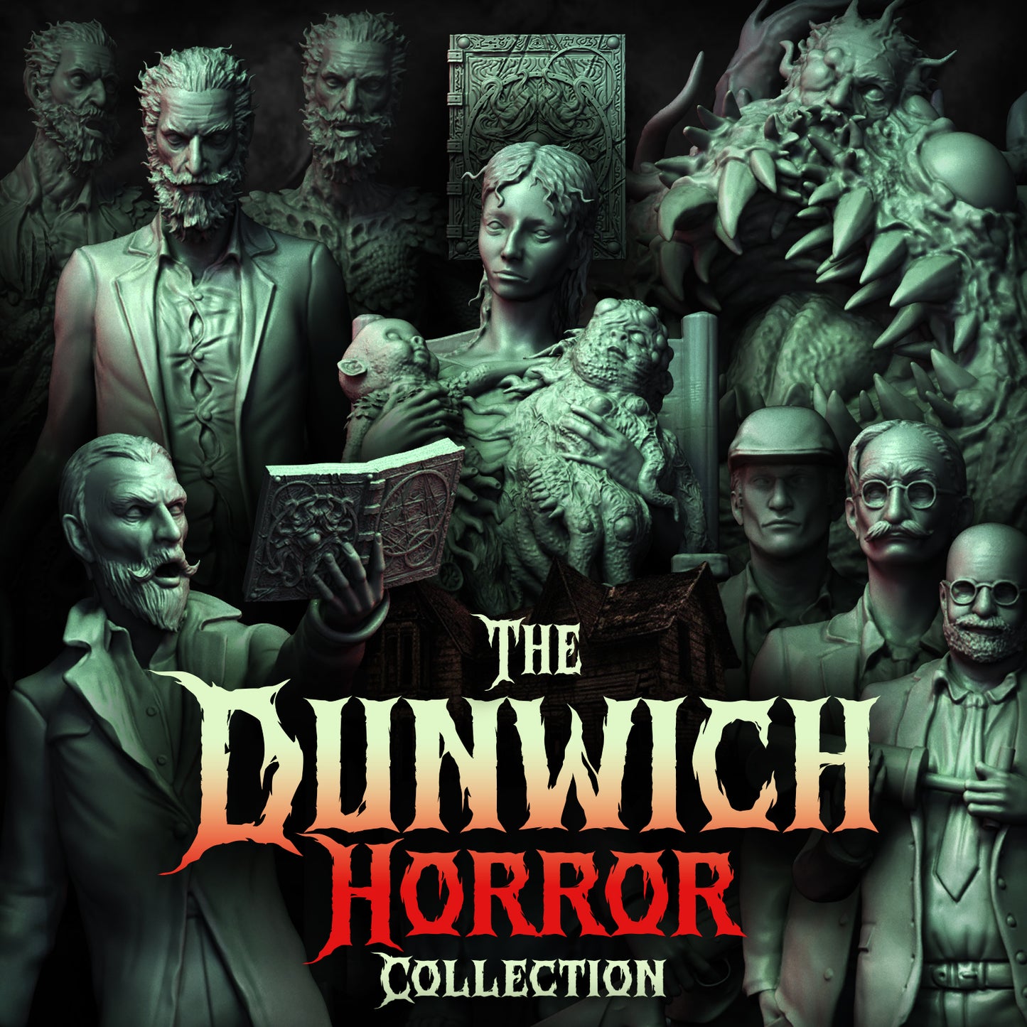 The Dunwich Horror Collection | Lovecraft, Elder God | D&D Cosmic Horror Fantasy | NS Miniatures