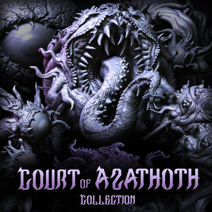 Court of Azathoth Collection | Star, Lovecraft, Elder God | D&D Cosmic Horror Fantasy | NS Miniatures
