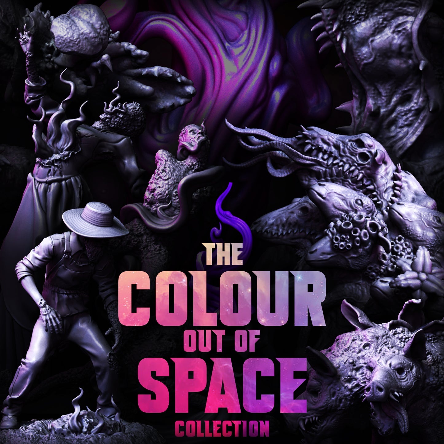 The Colour Out of Space Collection | Lovecraft D&D Cosmic Horror Fantasy | NS Miniatures