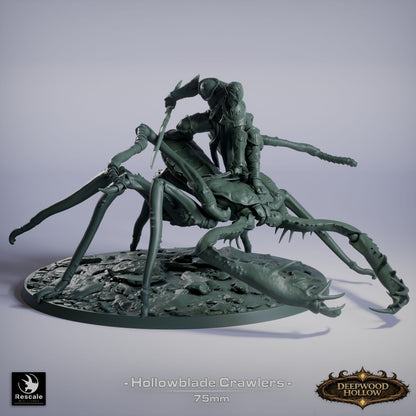 Hollow Blades Crawlers | Deepwood Hollow | D&D TTRPG Miniature | Rescale Miniatures