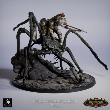 Hollow Blades Crawlers | Deepwood Hollow | D&D TTRPG Miniature | Rescale Miniatures