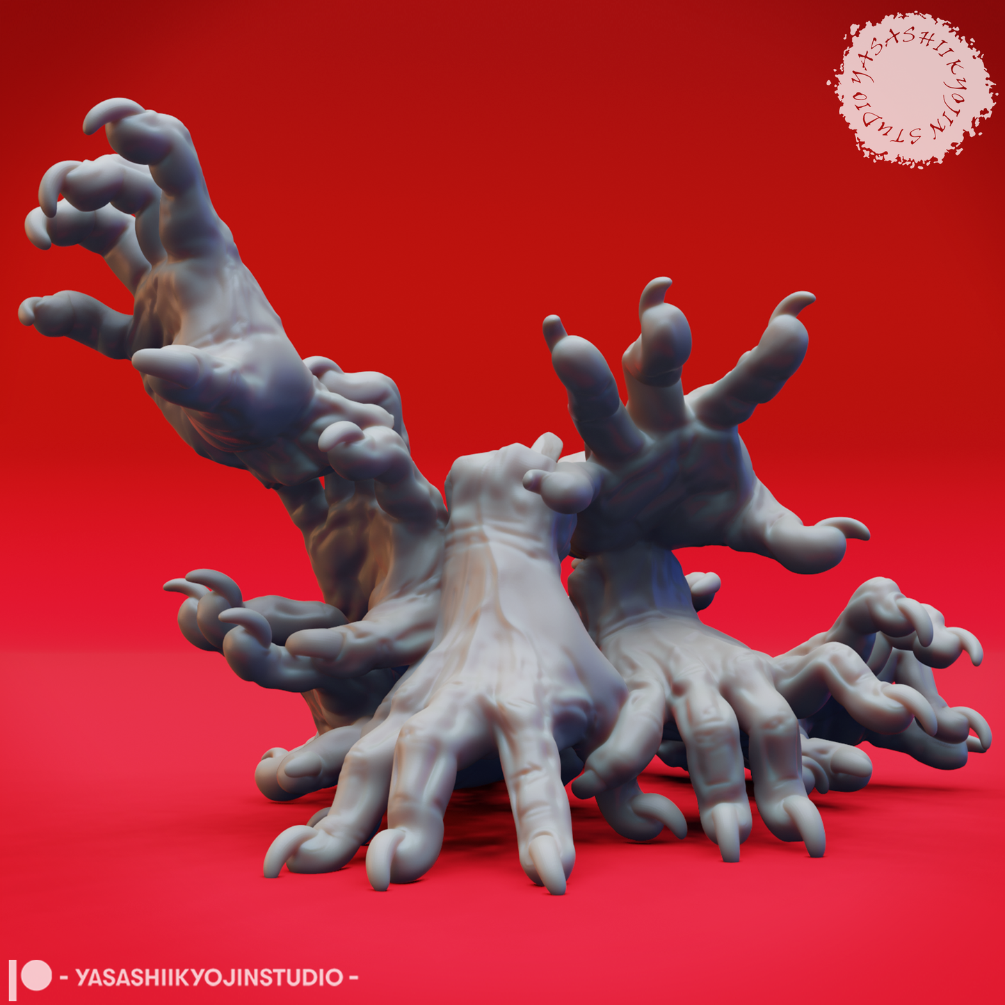 Crawling Claw | TTRPG Monster Miniature | Yasashii Kyojin Studio