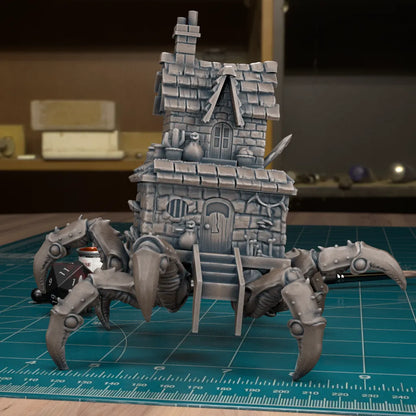 Crawling Hut, Building, Terrain | D&D TTRPG Mini | TytanTroll Miniatures