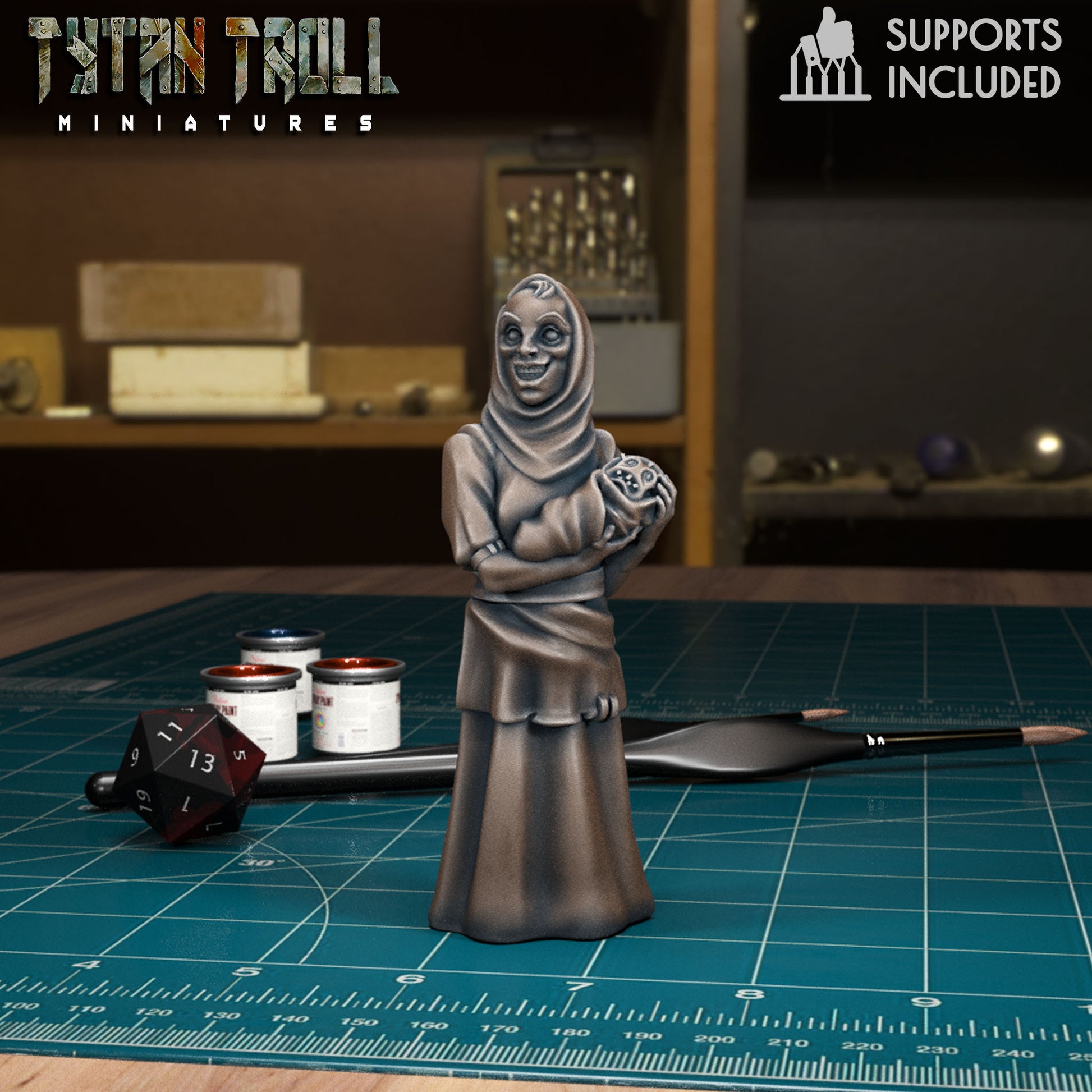 CoS Creepy Villagers | D&D TTRPG Mini | TytanTroll Miniatures