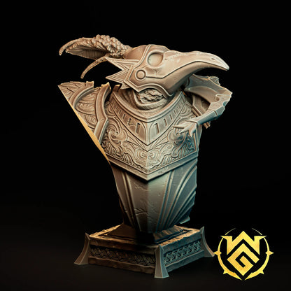 Crow Knight | TTRPG D&D Miniature | The Witchguild